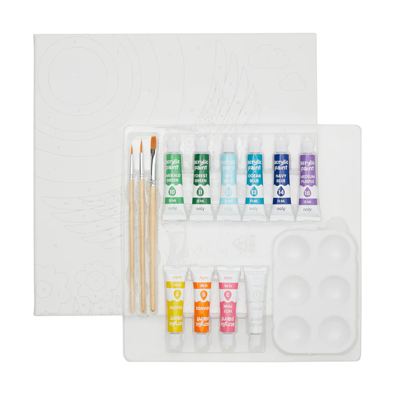 Colorific Canvas Paint By Number Tiger