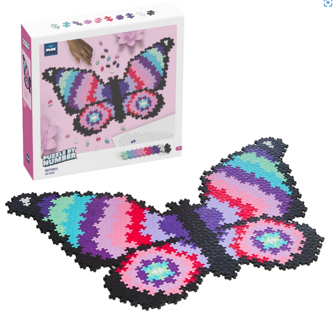 Plus-Plus Puzzle By Number | Butterfly