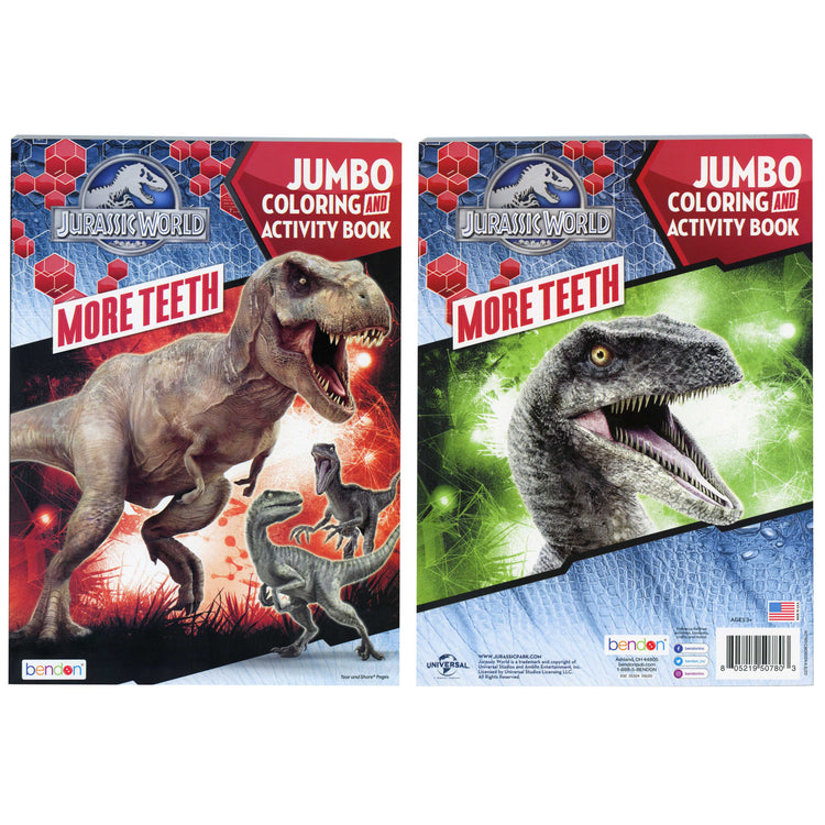 Jurassic World Coloring Book 50780 - CR Toys