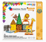 Magna-Tiles Safari Animals 25 Pc Magnetic Building Set