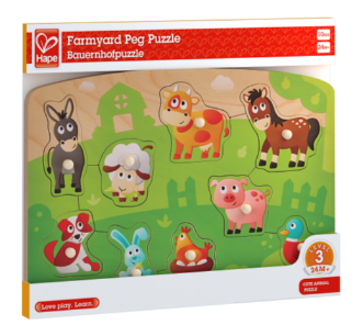 Farmyard Peg Puzzle