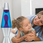 LAVA PURPLE/BLUE LAVA LAMP - CR Toys