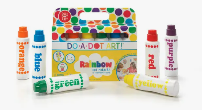 Do-A-Dots Rainbow Washable Dot Markers "Top Seller"