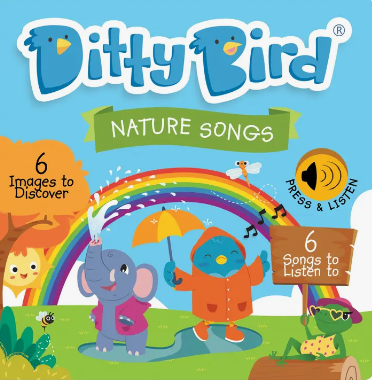 Ditty Bird Baby Sound Book Nature Songs Board Book