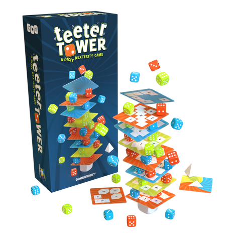 Teeter Tower Dicey Dexerity Game 7124
