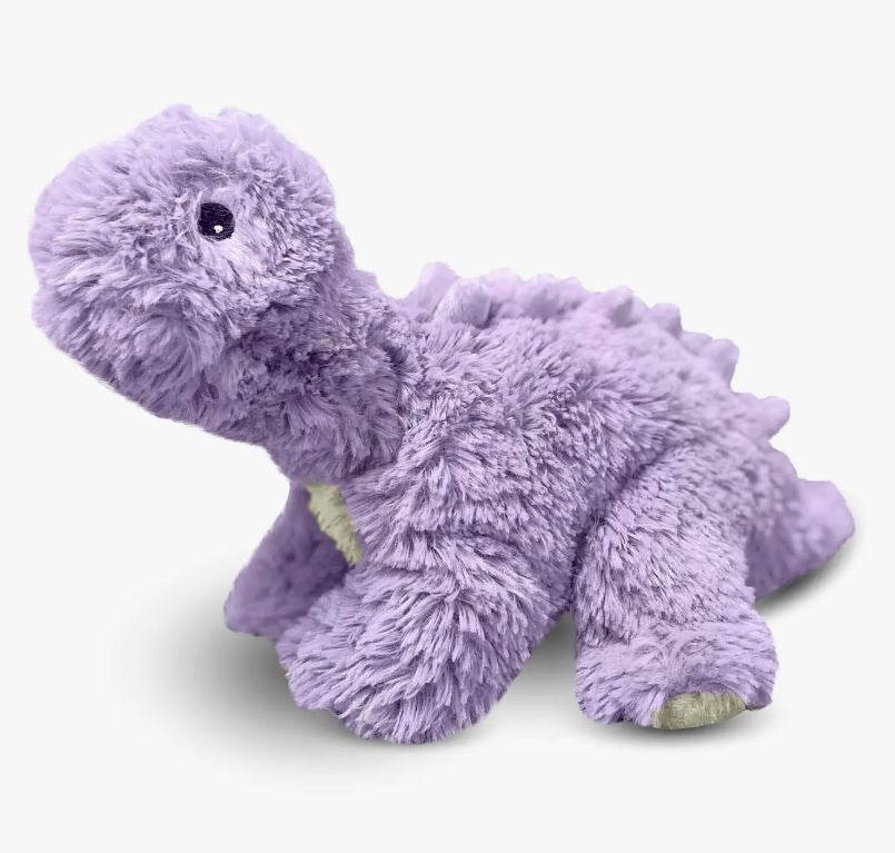 Warmies - Cozy Plush Purple Long Neck Dino