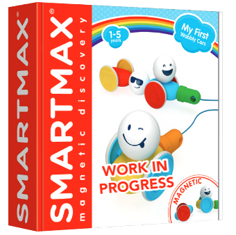 Smartmax® My First Wobbly Cars Magnetic Building