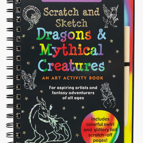 Scratch & Sketch Dragons & Mythical Creatures Book