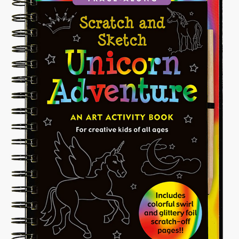 Scratch & Sketch Unicorn Adventure Book