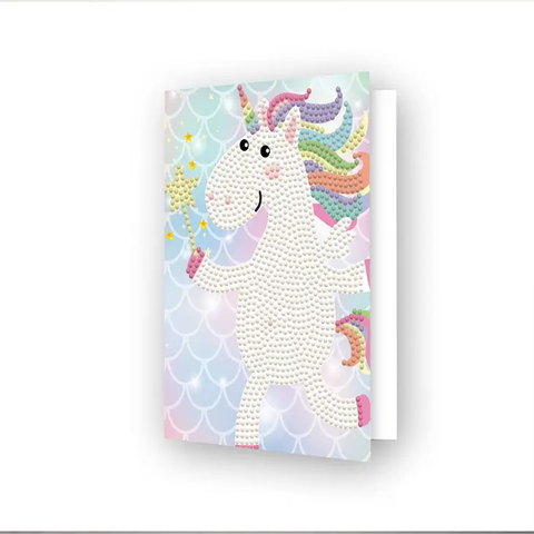 Greeting Card-Unicorn Wish Ddg.034