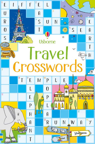 Travel Crosswords Usborne Books ages 8+ - CR Toys