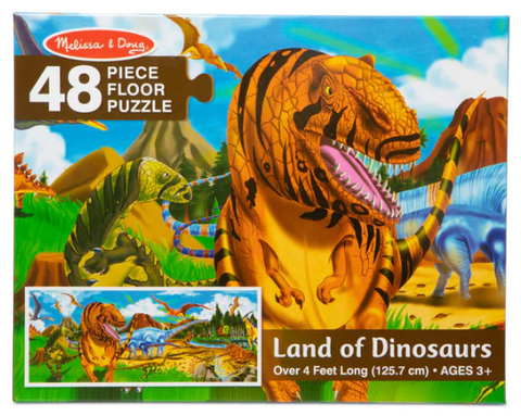 Land Of Dinosaurs 3+ - 48 Pieces