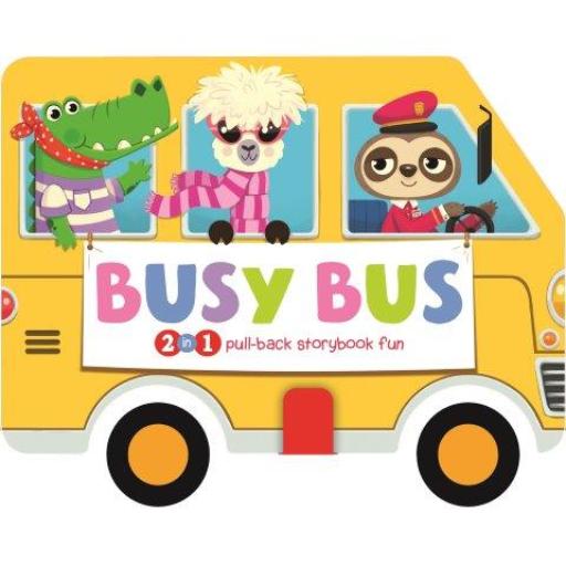 Pull Back Busy Bus 390903 - CR Toys