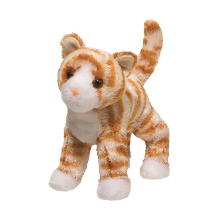 Hally Orange Striped Cat - CR Toys