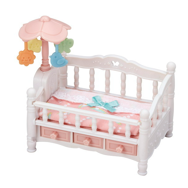 Calico Critters® Crib With Mobile - CR Toys