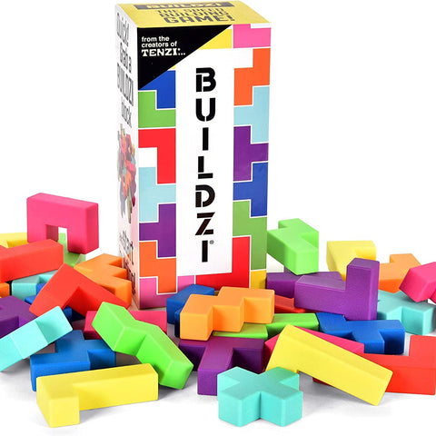 Buildzi Fast And Fun Family Party Game!  Builders Beware!  Great For Ages 6+ 