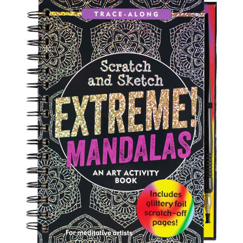 Scratch & Sketch Extreme Mandalas Book