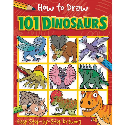 Draw 101 Dinosaurs 390708