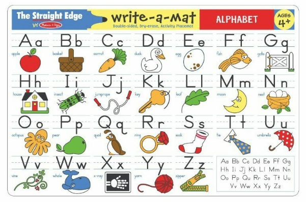 Learning Mat- Alphabet 4+