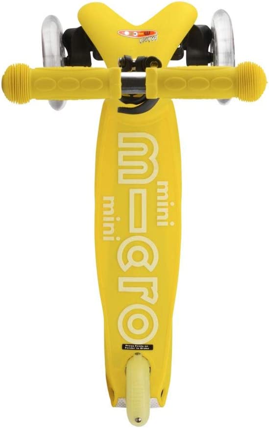 Deluxe Mini Led Scooter-Yellow