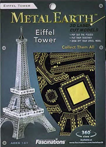Fascinations Metal Earth Eiffel Tower Icx011
