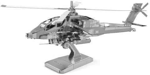 Metal Earth Ah-64 Apache 14+