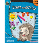 Teacher Creative Resource Trace and Color PreK-K - CR Toys