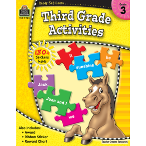 Teacher Created Resources: Third Grade Activities Soft Cover Activity Book