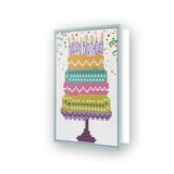 DIY GREETING CARD HAPPY B'DAY CAKE DDG.004