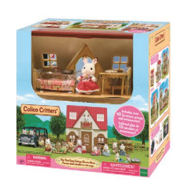 Calico Critters® Red Roof Cozy Cottage Starter Home - CR Toys