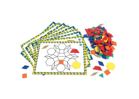 PATTERNS BLOCK ACTIVITY SET - CR Toys