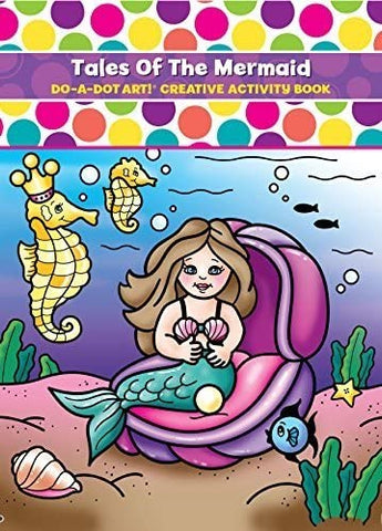 Tales Of The Mermaid Book For Washable Do a Dot Markers