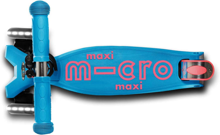 Deluxe Maxi Led Scooter-Aqua Mmd078