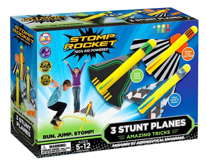 Stomp Rocket Stunt Planes Launcher
