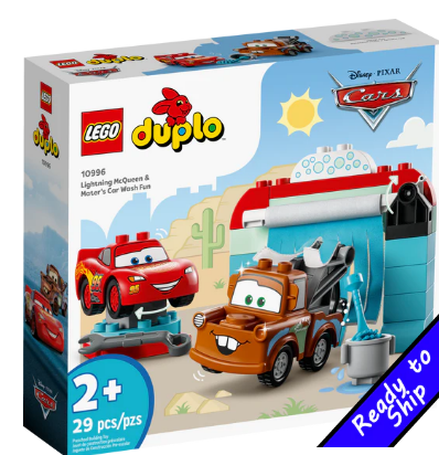 Lego Duplo Lightning Mcqueen & Mater'S Car Wash