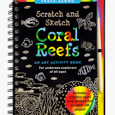 Scratch & Sketch - Coral Reefs Book
