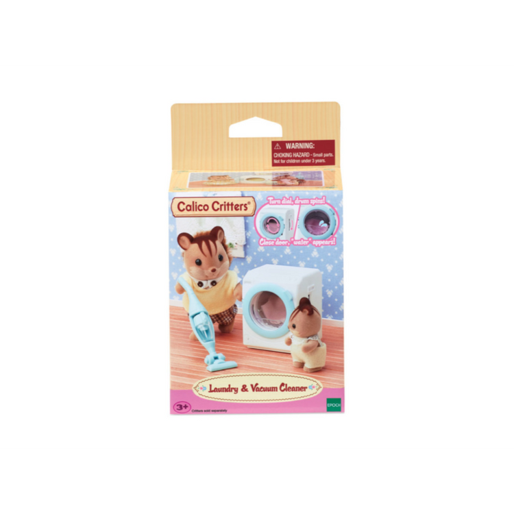 Calico Critters® Laundry & Vacuum Cleaner - CR Toys