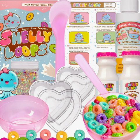 Shelly Loops Cereal Slime Set