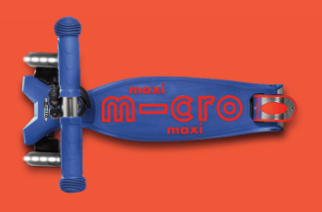 Deluxe Maxi Led Scooter-Blue