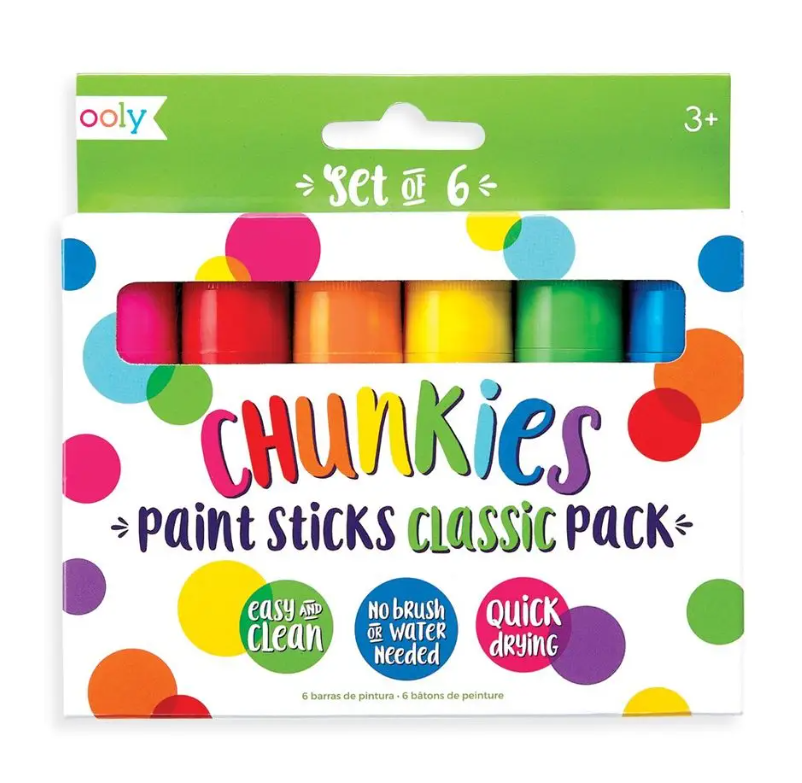 Chunkies Paint Sticks - Classic 6 Pack