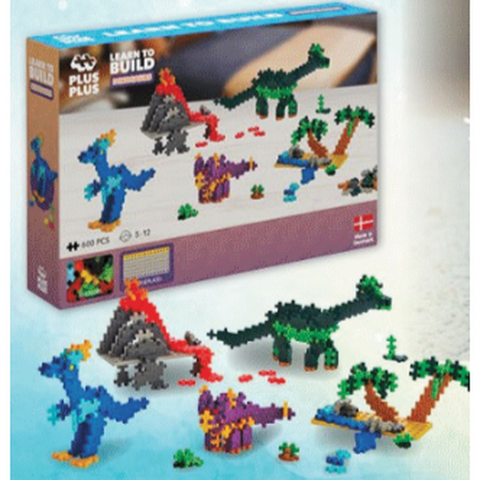 Plus Plus | Learn To Build Dinosaurs Tg05113