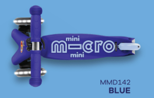 Led Kickboard Mini Navy Blue