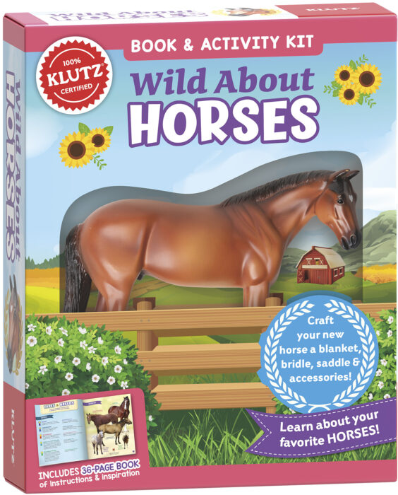 Wild About Horses Book & Activity Kit