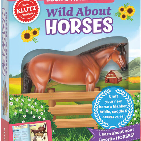 Wild About Horses Book & Activity Kit