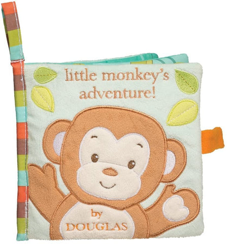 Little Monkey's Adventure! Soft Book by Douglas - CR Toys