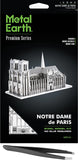 Fascinations Metal Earth Premium Series Notre Dame Cathedral 3D ICX003