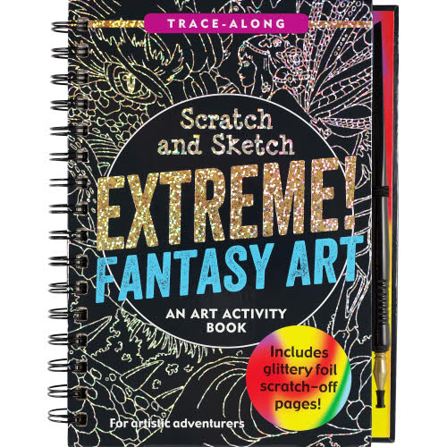 Scratch & Sketch Extreme Fantasy Art Activity Book