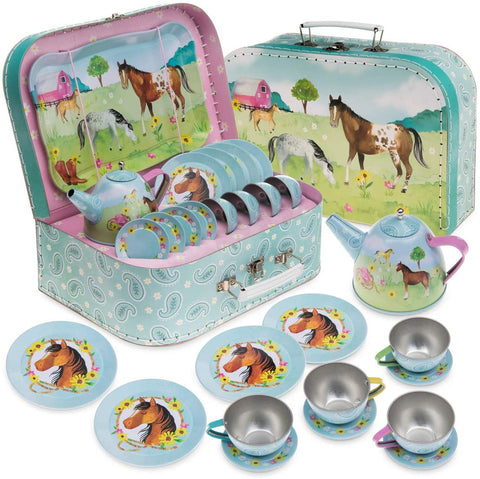 Horse Tea Set - 15 pcs - CR Toys