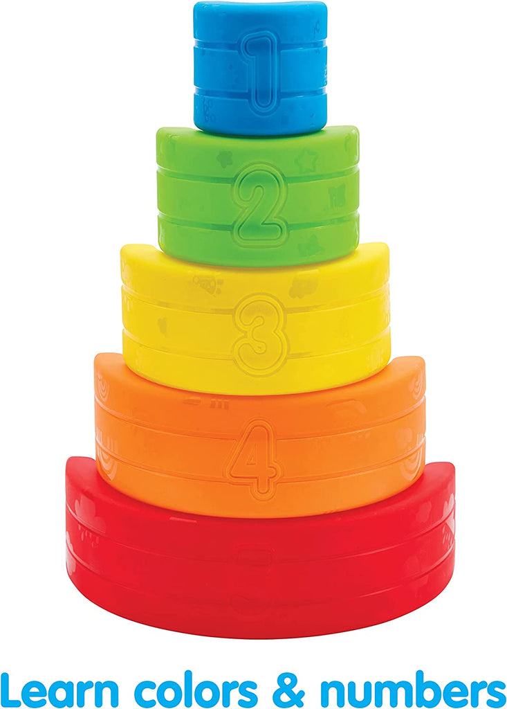 Musical Stack & Learn Rainbow - CR Toys