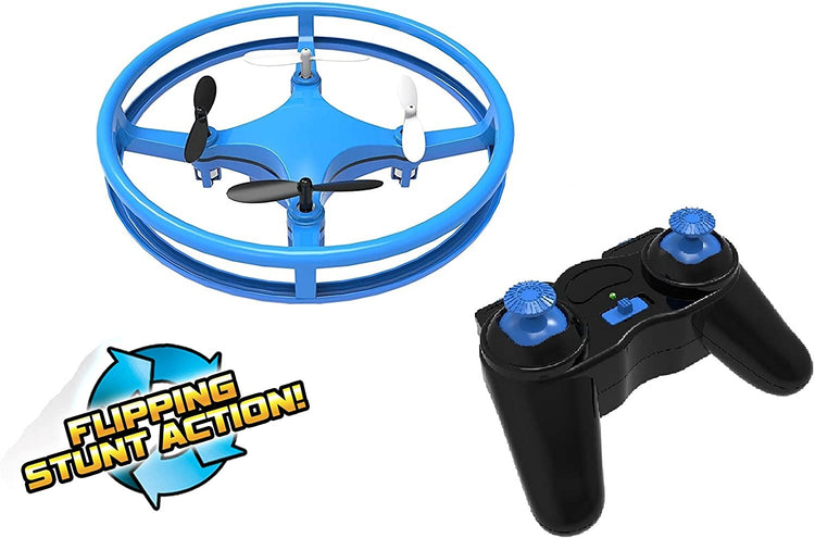 Sky Lighter Glow Disc Drone - Blue - CR Toys
